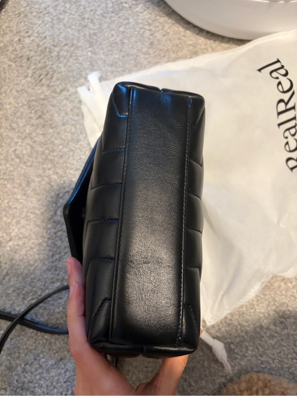 YSL Black Toy Lou Lou Bag - Picture 7 of 11
